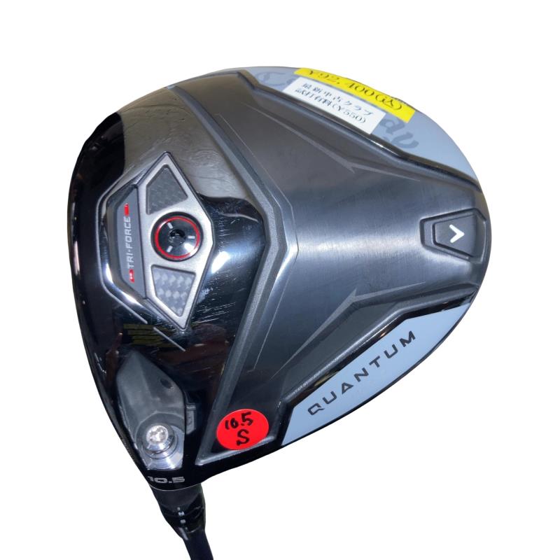 【中古】 キャロウェイ QUANTUM MAX D 10.5&deg; レフティ ドライバー DR 純正特注シャフト (フレックスS) メンズ 男性用 左利き レフティ 左用 Bランク ゴルフクラブ｜ゴルフパートナー 中古クラブ店