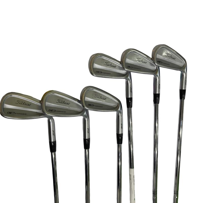 【中古】 タイトリスト Titleist CB 712 6S アイアン仕掛ける IR Dynamic Gold (フレックスS) メンズ 成人男性用 右利き 右用 C価値づける ゴルフ野球クラブ