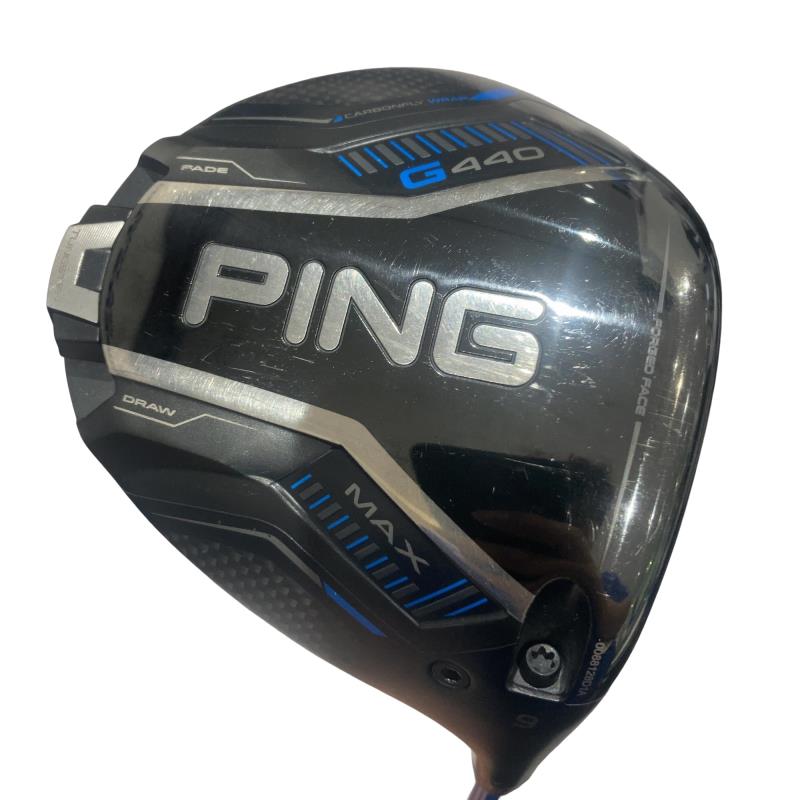 【中古】 ピン G440 MAX  9° １番ウッド DR ALTA J CB BLUE(DR) (フレックスS) メンズ 成人男性用 右利き 右用 C序列付ける ゴルフ野球クラブ