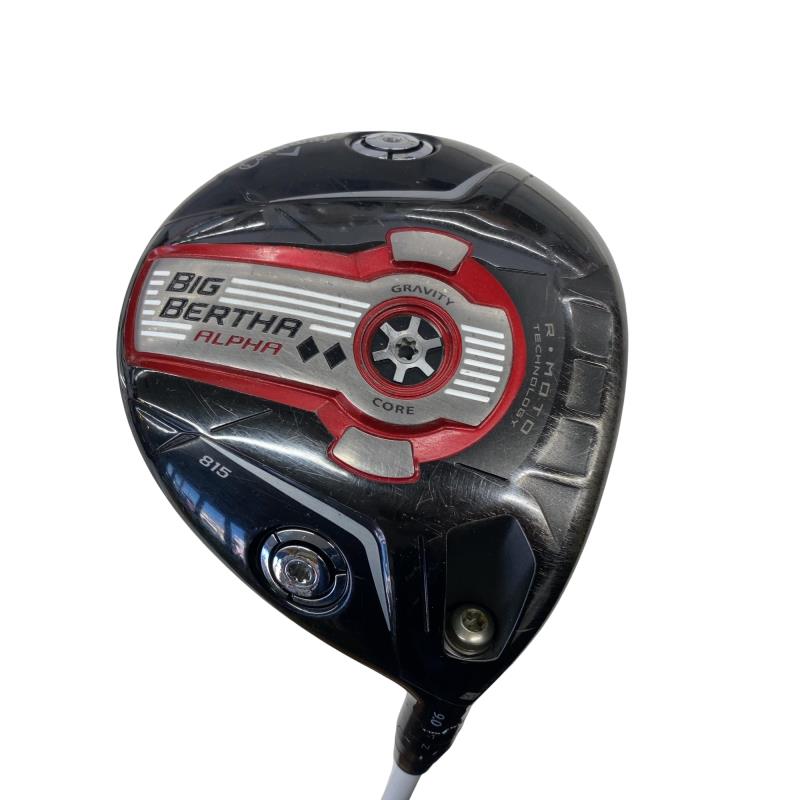 【中古】 キャロウェイ BIG BERTHA ALPHA 815◆◆  9° １番ウッド DR Speeder 661 EVOLUTION (フレックスS) メンズ 成人男性用 右利き 右用 C序列付ける ゴルフ野球クラブ