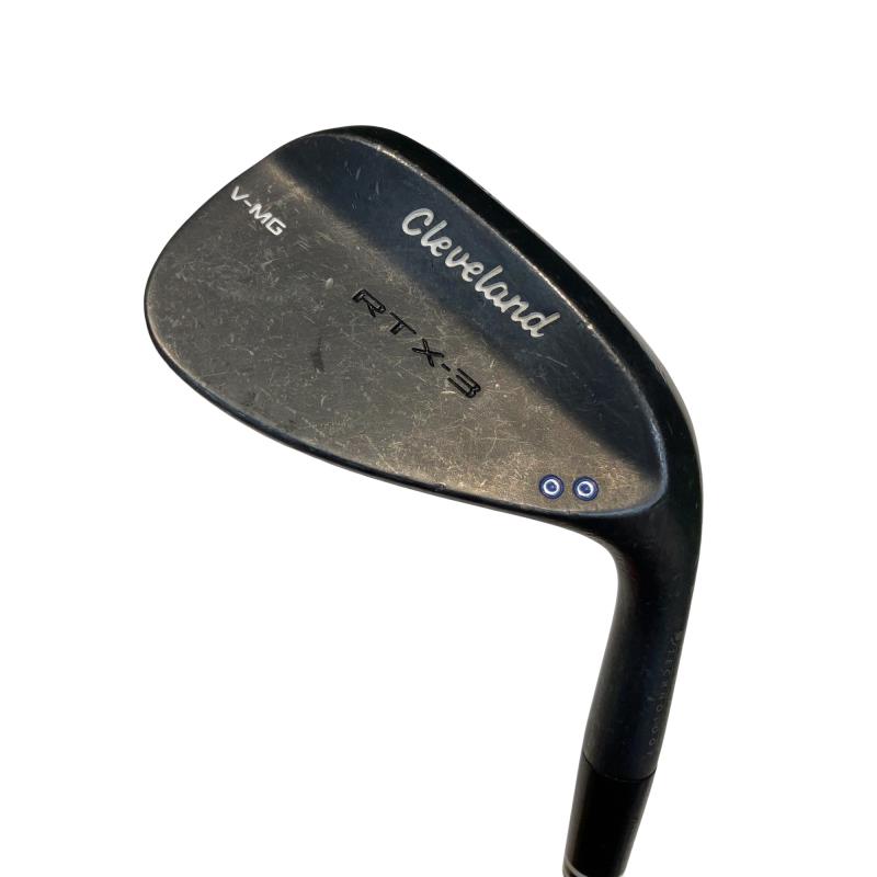【中古】 クリーブランド Cleveland RTX-3 ブラックサテン 52°/10° ウェッジ WG Dynamic Gold (フレックスS) メンズ 男性用 右利き 右用 Cランク ゴルフクラブ