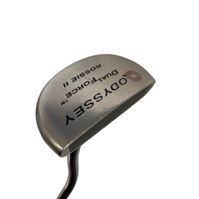 【中古】 オデッセイ DUAL FORCE ROSSIE II パター PT スチール (フレックスその他) メンズ 男性用 右利き 右用 Cランク ゴルフクラブ