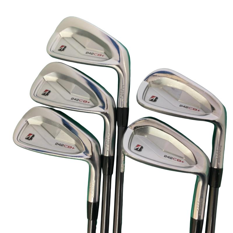 【中古】 ブリヂストン BRIDGESTONE 242CB+ 6S アイアンセット IR Diamana Thump iB70 (フレックスS) メンズ 男性用 右利き 右用 Cランク ゴルフクラブ