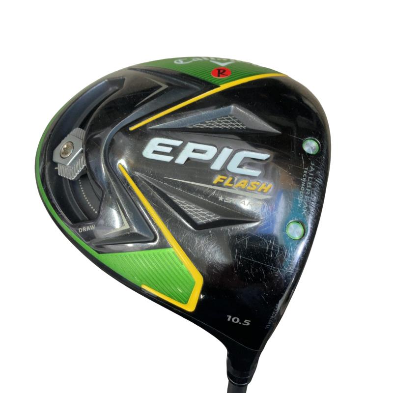 【中古】 キャロウェイ EPIC FLASH STAR 10.5° １番ウッド DR Speeder EVOLUTION for CW(１番ウッド) (フレックスR) メンズ 成人男性用 右利き 右用 C序列付ける ゴルフ野球クラブ