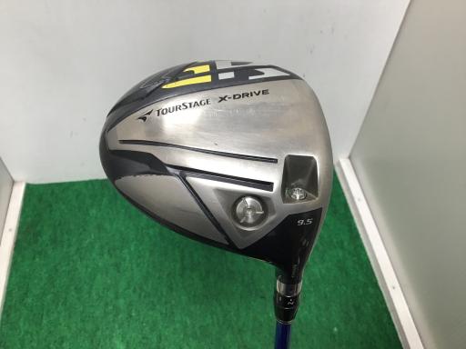 【中古】 ブリヂストン TOURSTAGE X-DRIVE GR(2014) 9.5° ドライバー DR 純正特注シャフト (フレックスS) メンズ 男性用 右利き 右用 Cランク ゴルフクラブ