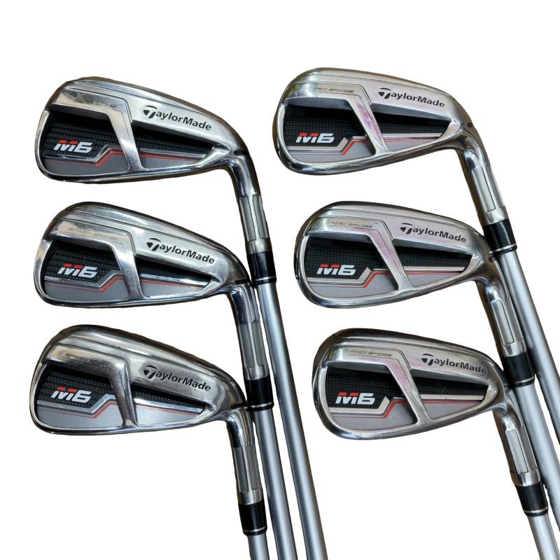 【中古】 テーラーメイド M6 6S アイアンセット IR FUBUKI TM6(2019 アイアン) (フレックスR) メンズ 男性用 右利き 右用 Dランク ゴルフクラブ|ゴルフパートナー 中古クラブ店
