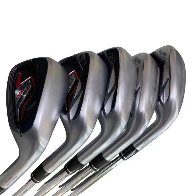 【中古】 本間ゴルフ TOUR WORLD GS 5S アイアン書き割り IR NS PRO ZELOS FOR T//WORLD (フレックスS) メンズ 成人男性用 右利き 右用 C位置づける ゴルフ野球クラブ