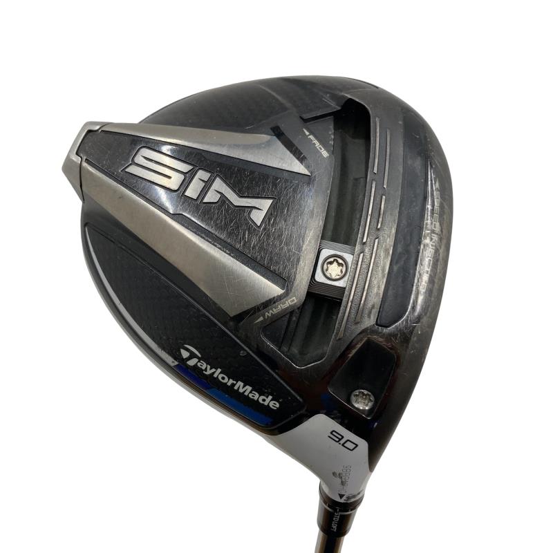 【中古】 テーラーメイド SIM 9° ドライバー DR リシャフト (フレックスその他) メンズ 男性用 右利き 右用 Cランク ゴルフクラブ
