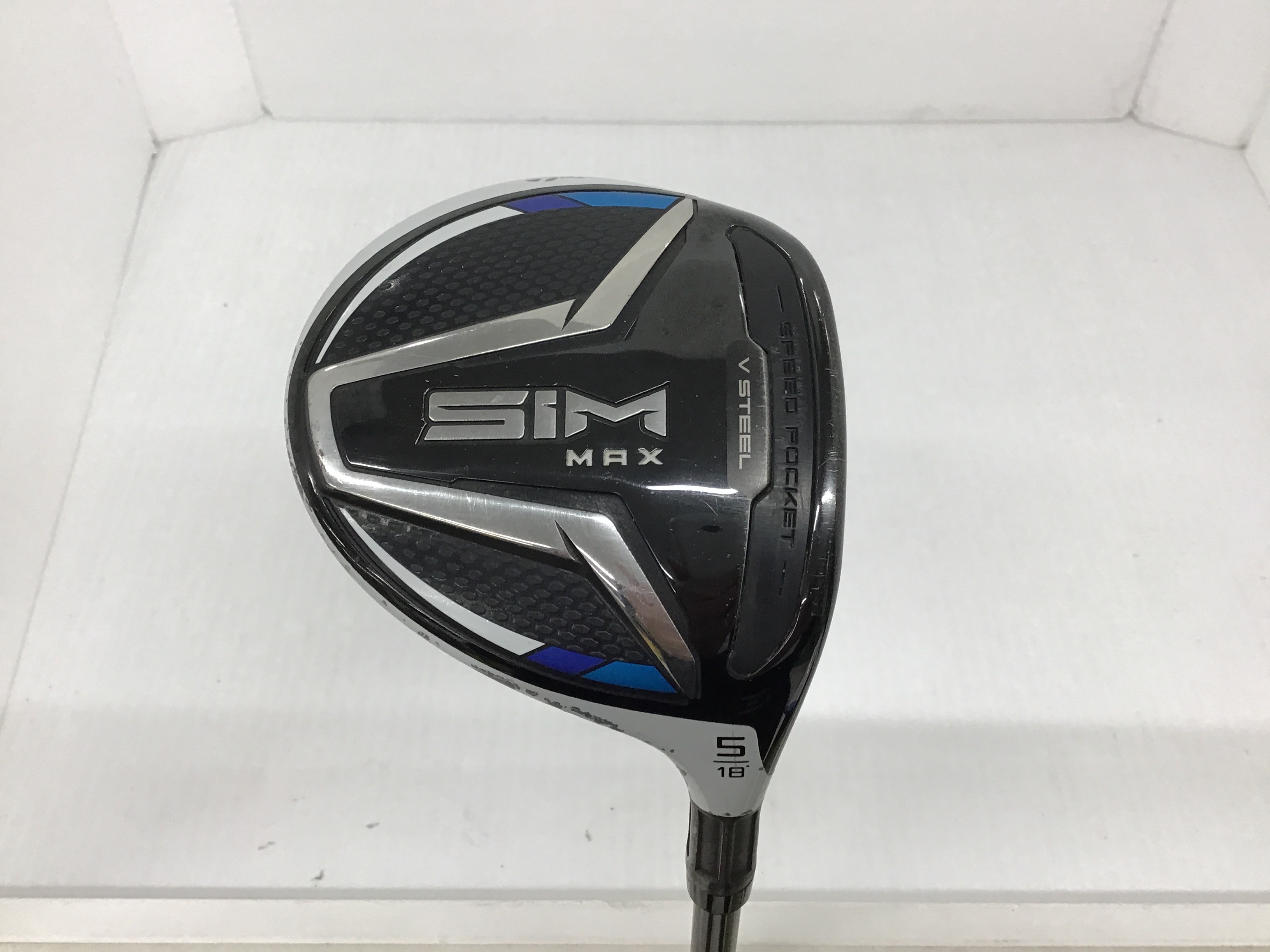 【中古】 仕立て屋お手伝いさん SIM MAX 5W フェアウェイウッド FW TENSEI BLUE TM50(FW) (フレックスR) メンズ 成人男性用 右利き 右用 C位置づける ゴルフ野球クラブ