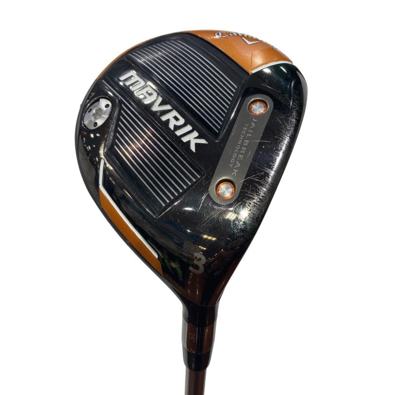 【中古】 キャロウェイ MAVRIK 3W フェアウェイウッド FW Diamana 50 for CW(FW) (フレックスS) メンズ 男性用 右利き 右用 Cランク ゴルフクラブ