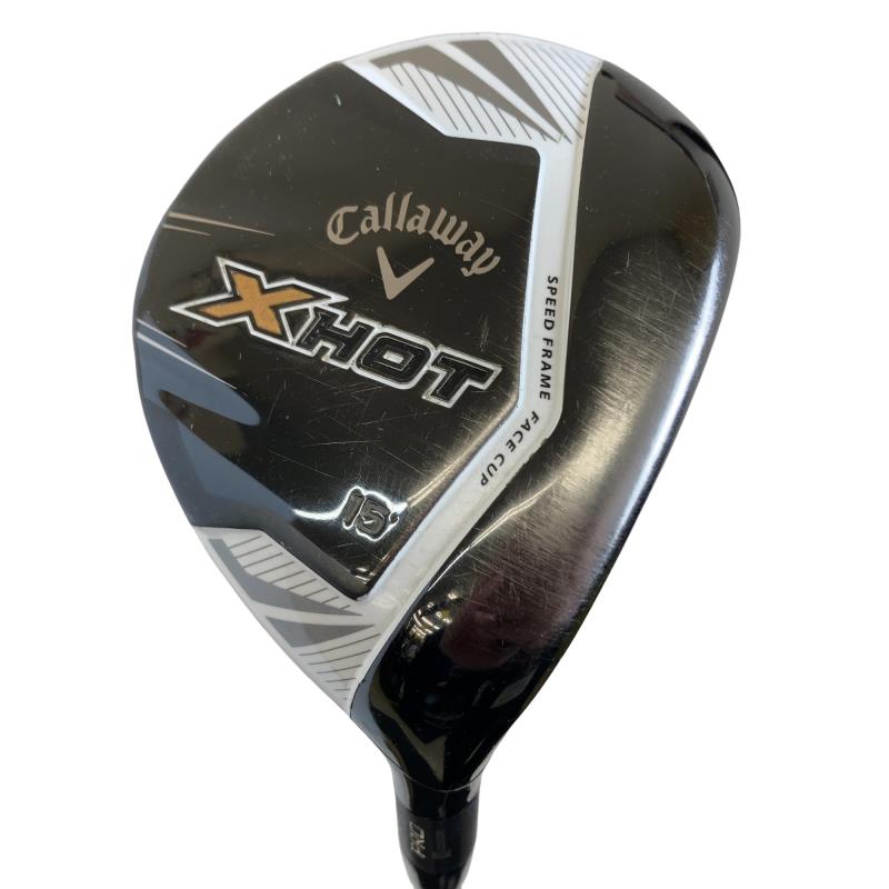 【中古】 キャロウェイ X HOT PRO 15° フェアウェイウッド FW Tour AD GT-6 (フレックスS) メンズ 男性用 右利き 右用 Dランク ゴルフクラブ