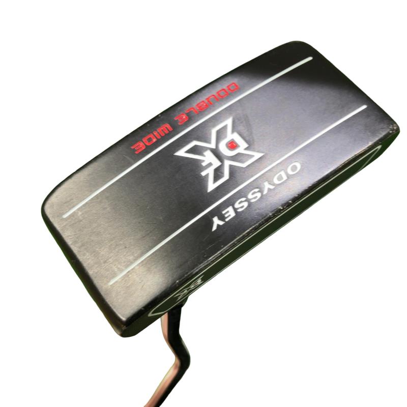 【中古】 オデッセイ DFX DOUBLE WIDE(2021) 32in パター PT スチール写真 (フレックス余分の物) メンズ 成人男性用 右利き 右用 C序列付ける ゴルフ野球クラブ
