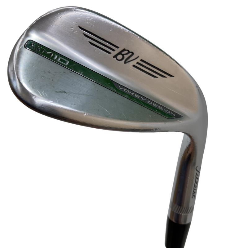【中古】 タイトリスト VOKEY SPIN MILLED SM10 ツアークロム 56°/14°F ウェッジ WG NS PRO 950GH neo (フレックスS) メンズ 男性用 右利き 右用 Cランク ゴルフクラブ