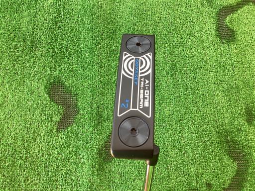 【中古】 オデッセイ Ai-ONE TRI-BEAM #2 33in パター PT STROKE LAB 90 スチール写真 (フレックス余分の物) メンズ 成人男性用 右利き 右用 B序列付ける ゴルフ野球クラブ