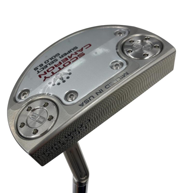 【中古】 タイトリスト SCOTTY CAMERON SUPER SELECT GOLO 6.5 33in パター PT スチール写真 (フレックス余分の物) メンズ 成人男性用 右利き 右用 N位置づける ゴルフ野球クラブ