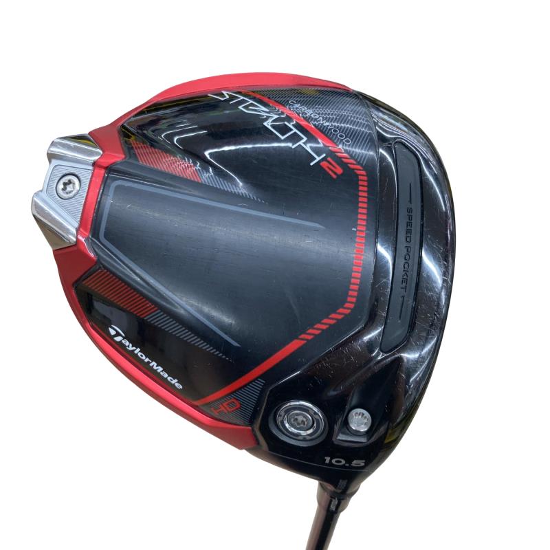 【中古】 テーラーメイド STEALTH2 HD 10.5° ドライバー DR TENSEI RED TM50(STEALTH DR) (フレックスSR) メンズ 男性用 右利き 右用 Cランク ゴルフクラブ