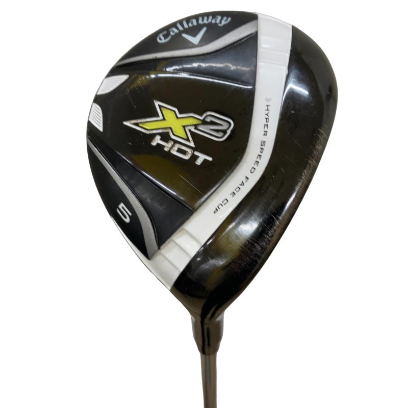 【中古】 キャロウェイ X2 HOT  5W レディース フェアウェイウッド FW X2 HOT(公明正大通い路) (フレックスL) レディース お上さん用 右利き 右用 C序列付ける ゴルフ野球クラブ