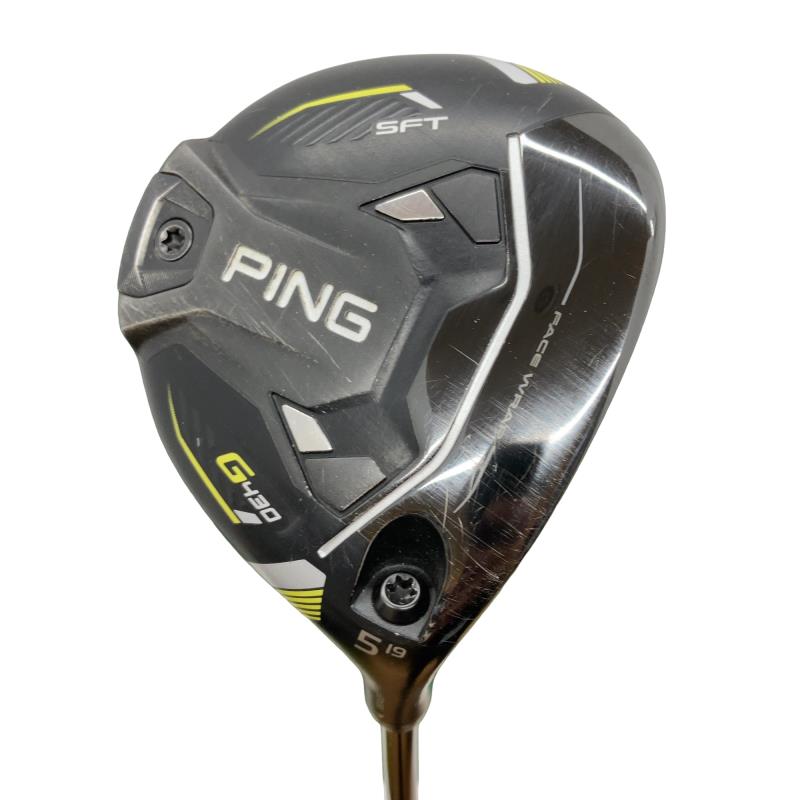 【中古】 ピン G430 SFT 5W フェアウェイウッド FW ALTA J CB BLACK(FW) (フレックスR) メンズ 成人男性用 右利き 右用 C価値づける ゴルフ野球クラブ