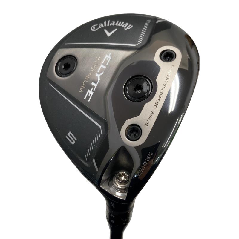 【中古】 キャロウェイ ELYTE TITANIUM 5W フェアウェイウッド FW TENSEI GREEN 60 for CW(ELYTE FW) (フレックスS) メンズ 男性用 右利き 右用 Cランク ゴルフクラブ
