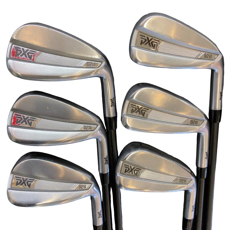 【中古】 PXG PXG 0211COR2 6S アイアンセット IR 純正特注シャフト (フレックスR) メンズ 男性用 右利き 右用 Cランク ゴルフクラブ