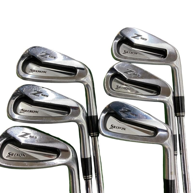 【中古】 ダンロップ SRIXON Z565 6S アイアンセット IR NS PRO 980GH D.S.T (フレックスS) メンズ 男性用 右利き 右用 Cランク ゴルフクラブ