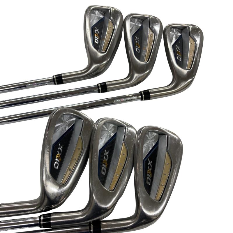 【中古】 ダンロップ XXIO(2024) 7S アイアンセット IR NS PRO 850GH DST for XXIO (フレックスS) メンズ 男性用 右利き 右用 Cランク ゴルフクラブ