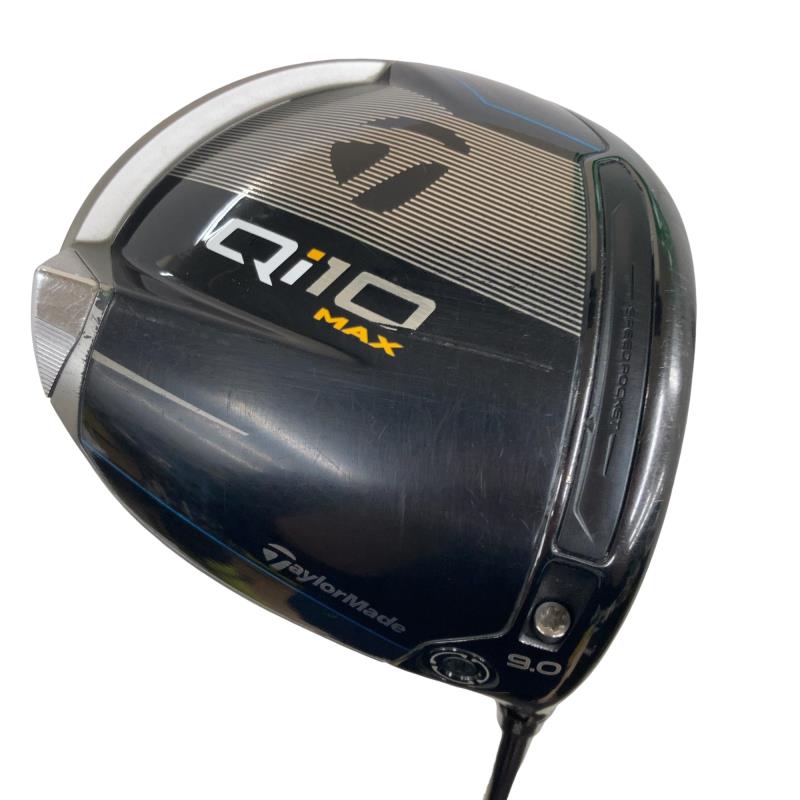 【中古】 テーラーメイド Qi10 MAX 9° ドライバー DR Diamana BLUE TM50(Qi10 DR) (フレックスS) メンズ 男性用 右利き 右用 Cランク ゴルフクラブ