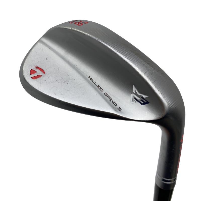 【中古】 テーラーメイド Taylor Made MILLED GRIND 3 58°/08° ウェッジ WG Dynamic Gold (フレックスS) メンズ 男性用 右利き 右用 Cランク ゴルフクラブ