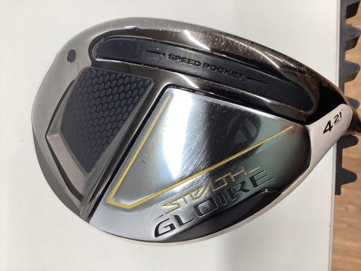 【中古】 テーラーメイド STEALTH GLOIRE U4 ユーティリティ UT SPEEDER NX for TM(UT) (フレックスS) メンズ 男性用 右利き 右用 Cランク ゴルフクラブ