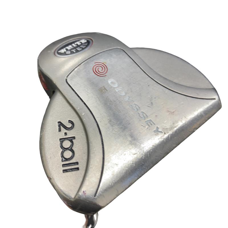 【中古】 オデッセイ WHITE STEEL 2・ball 33インチ パター PT スチール (フレックスその他) メンズ 男性用 右利き 右用 Cランク ゴルフクラブ|ゴルフパートナー 中古クラブ店