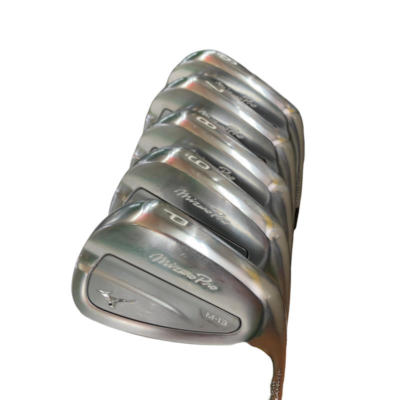 【中古】 ミズノ Mizuno Pro M-13 6S アイアンセット IR リシャフト (フレックスその他) メンズ 男性用 右利き 右用 Cランク ゴルフクラブ｜ゴルフパートナー 中古クラブ店