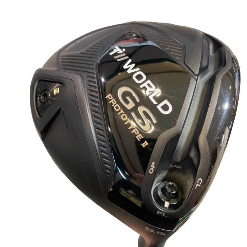 【中古】 本間ゴルフ TOUR WORLD GS PROTOTYPE II 9.5° １番ウッド DR VIZARD FZ-6 (フレックスS) メンズ 成人男性用 右利き 右用 B位置づける ゴルフ野球クラブ