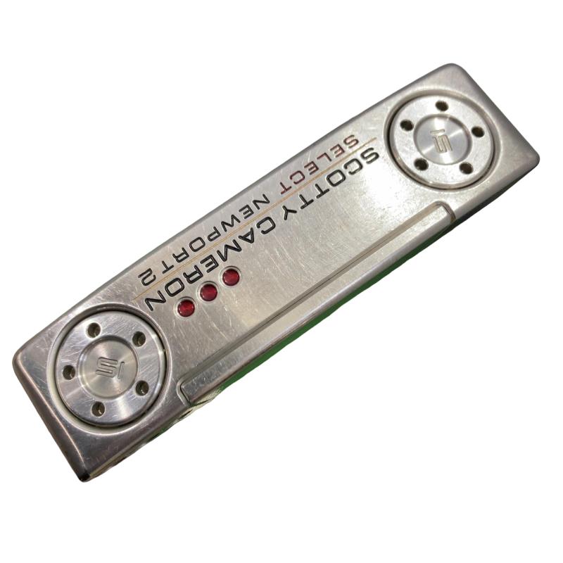 【中古】 タイトリスト SCOTTY CAMERON select NEWPORT 2(2018) 34in パター PT スチール写真 (フレックス余分の物) メンズ 成人男性用 右利き 右用 C序列付ける ゴルフ野球クラブ