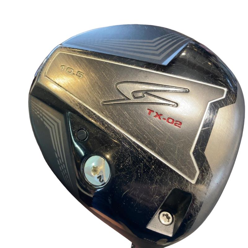 【中古】 つるや GOLDEN PRIX TX-02 10.5° １番ウッド DR GOLDEN PRIX TX-02 Diamana(DR) (フレックスS) メンズ 成人男性用 右利き 右用 C価値づける ゴルフ野球クラブ