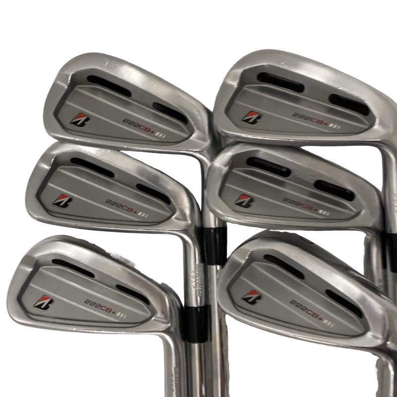 【中古】 ブリヂストン BRIDGESTONE 222CB+ 6S アイアンセット IR NS PRO 950GH neo (フレックスS) メンズ 男性用 右利き 右用 Cランク ゴルフクラブ