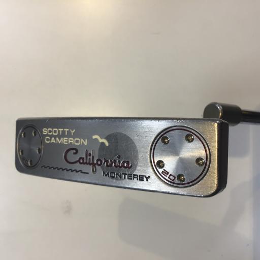 【中古】 タイトリスト SCOTTY CAMERON California MONTEREY 34インチ(20g) パター PT スチール (フレックスその他) メンズ 男性用 右利き 右用 Cランク ゴルフクラブ