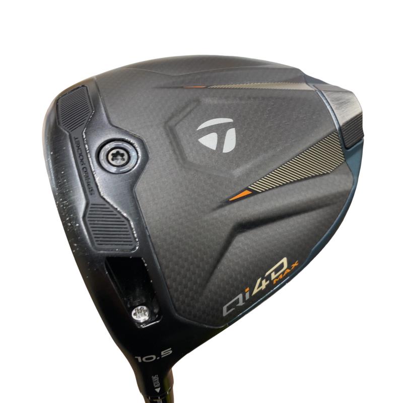 【中古】 テーラーメイド Qi4D MAX 10.5° レフティ ドライバー DR 純正特注シャフト (フレックスS) メンズ 男性用 左利き レフティ 左用 Cランク ゴルフクラブ 58,931円