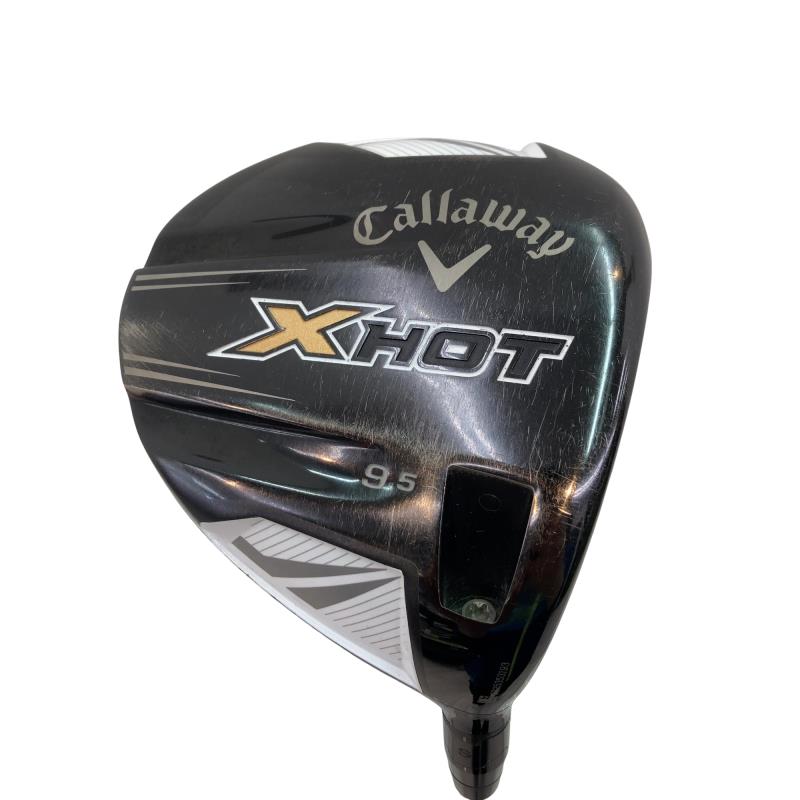 【中古】 キャロウェイ X HOT 9.5° ドライバー DR X HOT 60W(ドライバー) (フレックスS) メンズ 男性用 右利き 右用 Cランク ゴルフクラブ