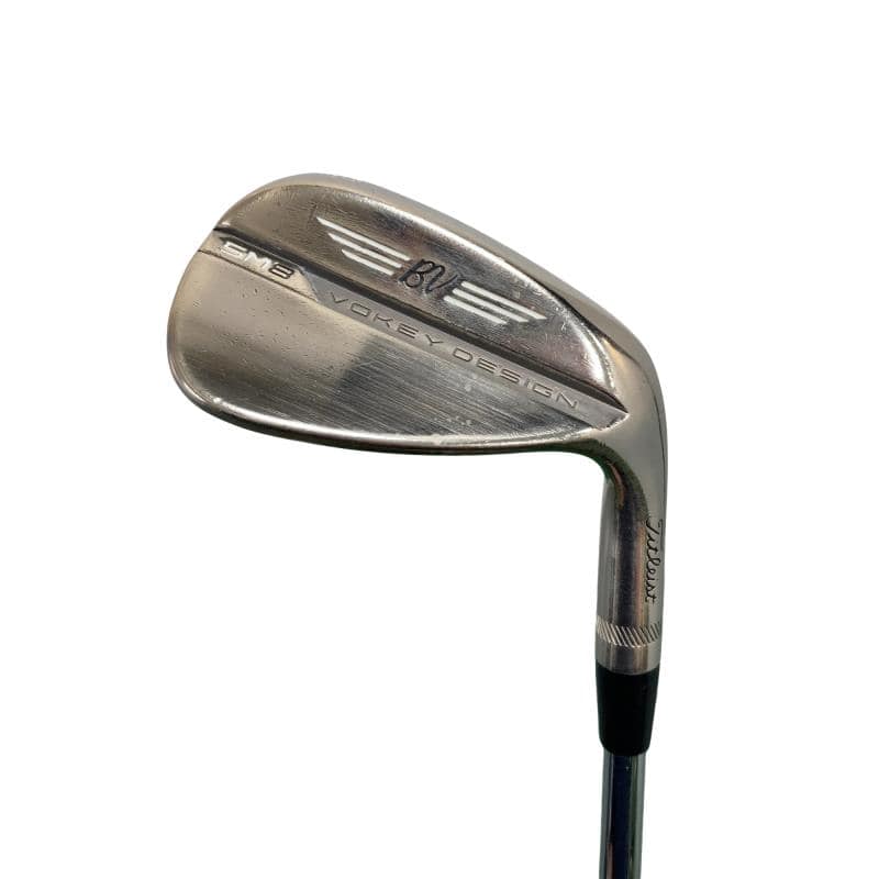 【中古】 タイトリスト VOKEY SPIN MILLED SM8 ブラッシュドスチール 52°/12°F ウェッジ WG Dynamic Gold (フレックスS) メンズ 男性用 右利き 右用 Cランク ゴルフクラブ