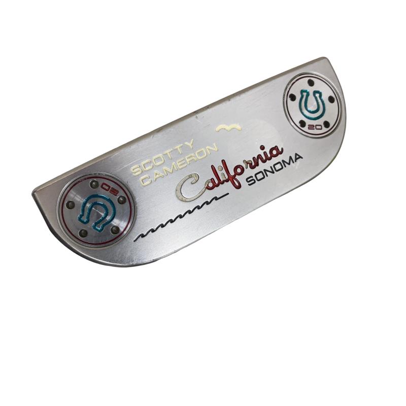 【中古】 タイトリスト SCOTTY CAMERON California SONOMA 34in(20g) パター PT スチール写真 (フレックス余分の物) メンズ 成人男性用 右利き 右用 C序列付ける ゴルフ野球クラブ