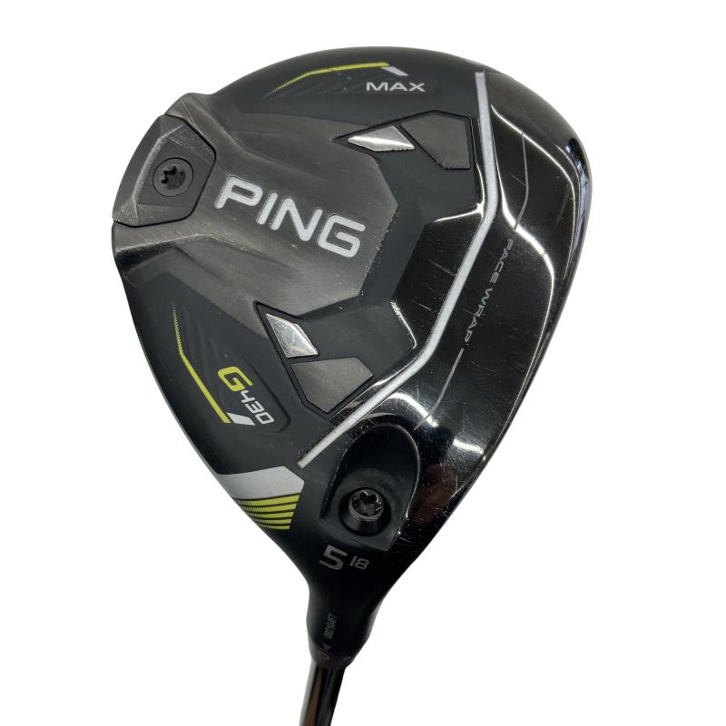【中古】 ピン G430 MAX 5W フェアウェイウッド FW リシャフト (フレックス余分の物) メンズ 成人男性用 右利き 右用 C序列付ける ゴルフ野球クラブ