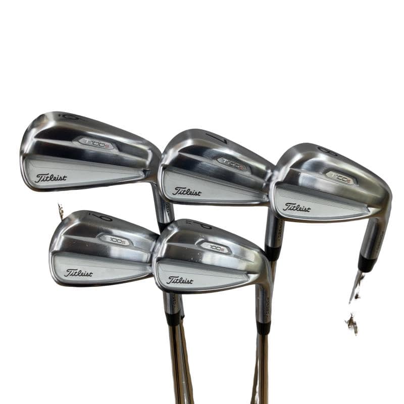 【中古】 タイトリスト Titleist T100S(2021) 5S アイアン仕掛ける IR NS PRO 105T (フレックスS) メンズ 成人男性用 右利き 右用 C価値づける ゴルフ野球クラブ