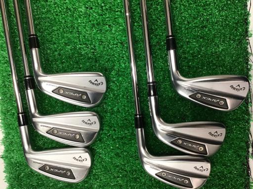 【中古】 キャロウェイ APEX Ai200 6S アイアンセット IR 純正特注シャフト (フレックスS) メンズ 男性用 右利き 右用 Cランク ゴルフクラブ