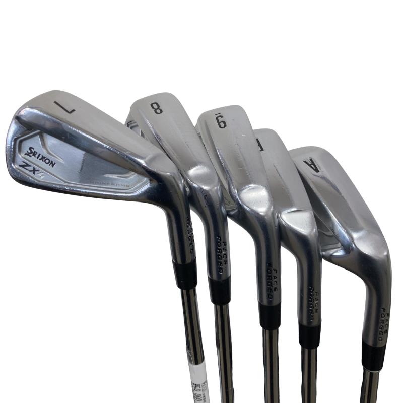 【中古】 ダンロップ SRIXON ZX4 Mk II 6S アイアンセット IR リシャフト (フレックスその他) メンズ 男性用 右利き 右用 Cランク ゴルフクラブ