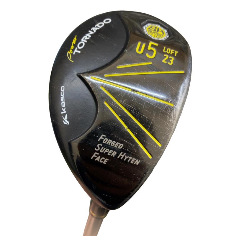 【中古】 キャスコ POWER TORNADO 8 U5 ユーティリティ UT Mach sanuki (フレックスR) メンズ 男性用 右利き 右用 Cランク ゴルフクラブ