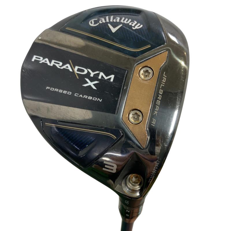【中古】 キャロウェイ PARADYM X 3W フェアウェイウッド FW VENTUS TR 5 for CW(PARADYM FW) (フレックスR) メンズ 成人男性用 右利き 右用 C価値づける ゴルフ野球クラブ