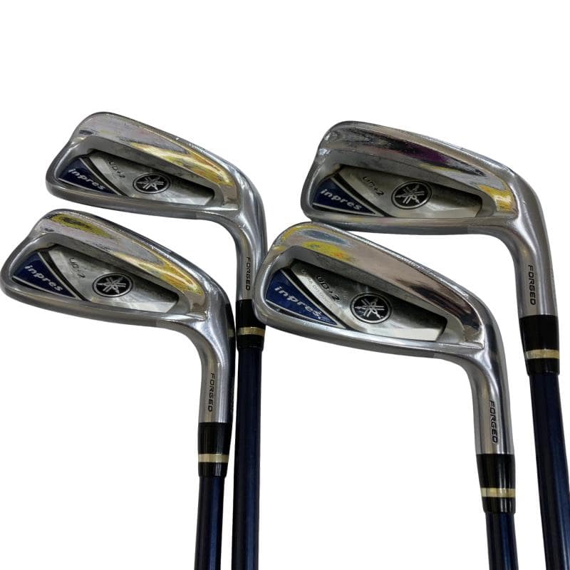 【中古】 ヤマハ inpres UD+2(2019) 4S アイアン書き割り IR MX-519i (フレックスR) メンズ 成人男性用 右利き 右用 C位置づける ゴルフ野球クラブ