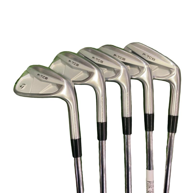 【中古】 テーラーメイド Taylor Made P・7CB(2024) 5S アイアンセット IR Dynamic Gold MID 115 (フレックスS) メンズ 男性用 右利き 右用 Bランク ゴルフクラブ