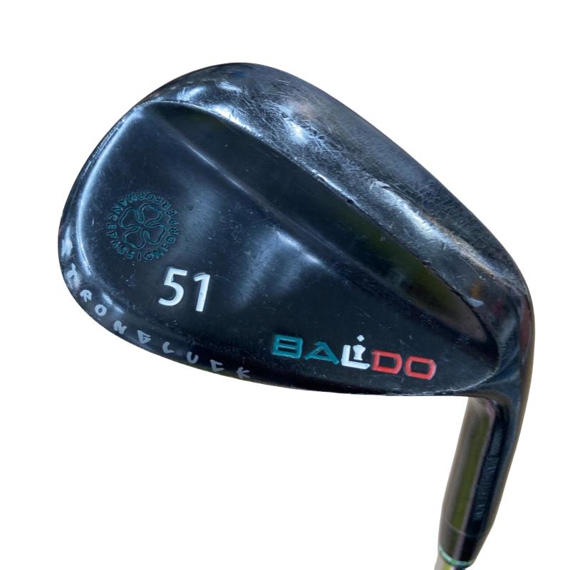【中古】 BALDO BALDO STRONG LUCK TYPE-S 51&deg; ウェッジ WG 純正特注シャフト (フレックスX) メンズ 男性用 右利き 右用 Dランク ゴルフクラブ｜ゴルフパートナー 中古クラブ店