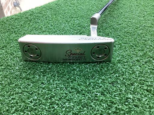 【中古】 タイトリスト SCOTTY CAMERON Special select NEWPORT 2 34インチ パター PT スチール (フレックスその他) メンズ 男性用 右利き 右用 Cランク ゴルフクラブ